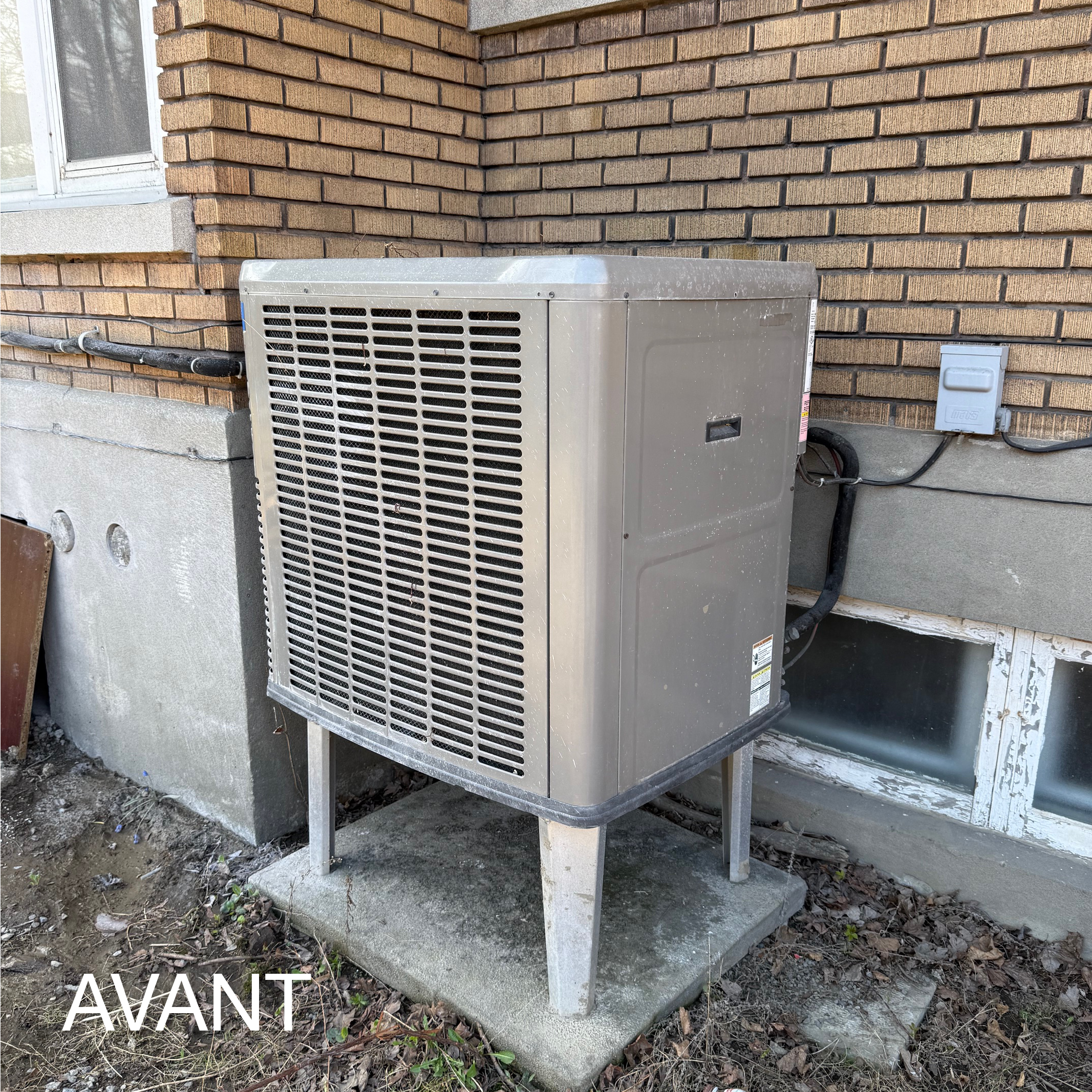 Remplacement d’un climatiseur central par une thermopompe haute efficacité à Ville Mont-Royal — photo 2