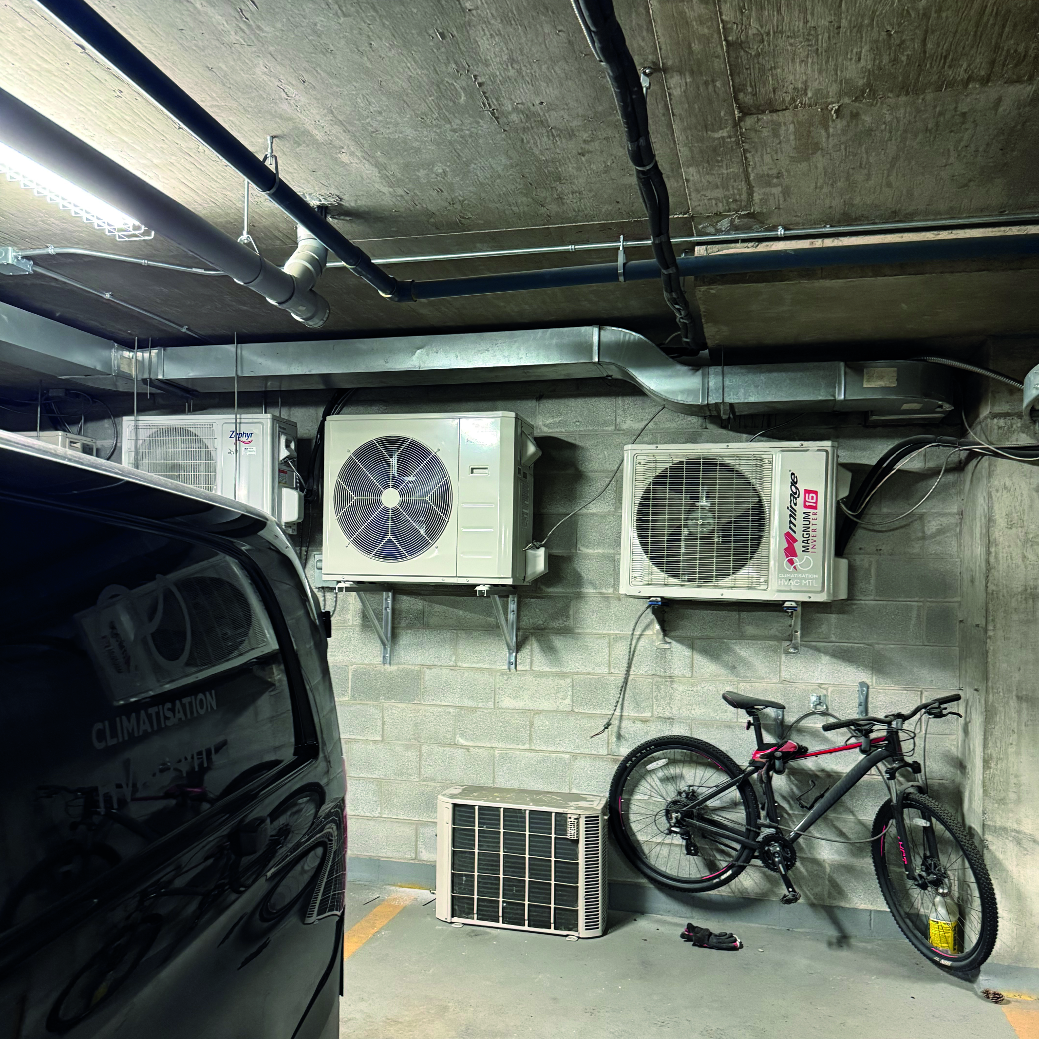 Remplacement d&rsquo;une thermopompe au TT Café — photo 2